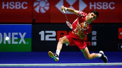Lakshya Sen crashed out of the All England Open. (Action Images via Reuters)
