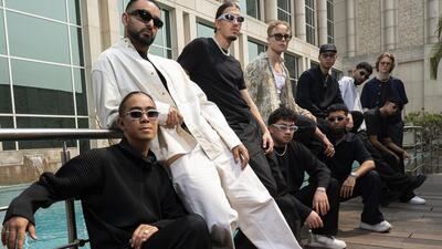 Boy dance group Quick Style poses exclusively for HT City in Mumbai, India. (Photo by Anshuman Poyrekar/ Hindustan Times) (Hindustan Times)