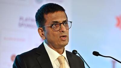 CJI Dhananjaya Y Chandrachud (Hindustan Times) CJI Dhananjaya Y Chandrachud (Hindustan Times)