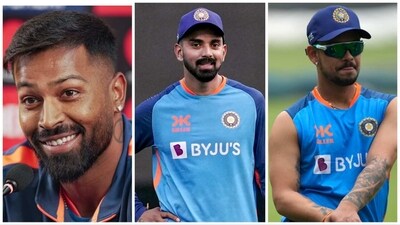 Hardik Pandya has confirmed that the Rohit Sharma-less side will have a new opening pair (AP-PTI) Hardik Pandya has confirmed that the Rohit Sharma-less side will have a new opening pair (AP-PTI)