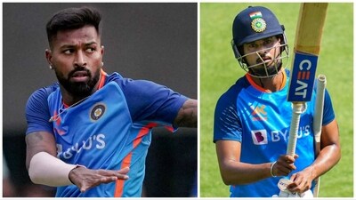 Pandya opened up about Shreyas Iyer's back injury ahead of the 1st ODI (PTI) Pandya opened up about Shreyas Iyer's back injury ahead of the 1st ODI (PTI)