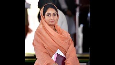 Harsimrat appealed to the Speaker to ensure that the peoples’ issues are highlighted. She said that the ruling party was to blame for the disruption of the parliament’s proceedings. (PTI File Photo)