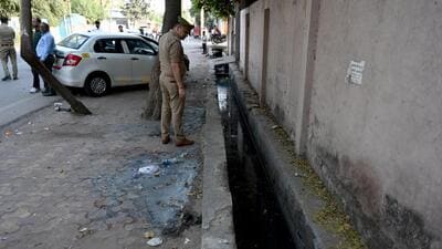 Preliminary investigations revealed that the body parts are at least four to five days old, said investigators. (Sunil Ghosh/HT Photo) Preliminary investigations revealed that the body parts are at least four to five days old, said investigators. (Sunil Ghosh/HT Photo)