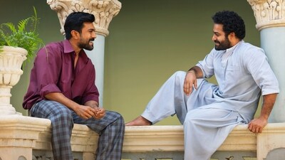 Actors Ram Charan and Jr NTR are the stars of SS Rajamouli's award-winning film RRR. Actors Ram Charan and Jr NTR are the stars of SS Rajamouli's award-winning film RRR.