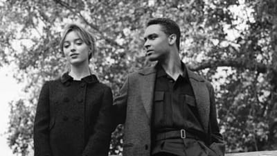 Phoebe Dynevor with Rege-Jean Page. Phoebe Dynevor with Rege-Jean Page.