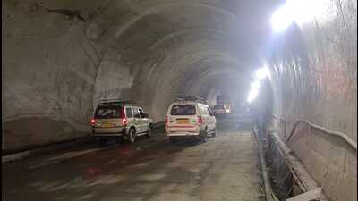 T5 tunnel at Panthyal in Ramban on Thursday