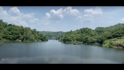 The film celebrates the serenity of unexplored natural locations and eternal beauty of rivers and lakes in Hoshiarpur (HT Photo) The film celebrates the serenity of unexplored natural locations and eternal beauty of rivers and lakes in Hoshiarpur (HT Photo)