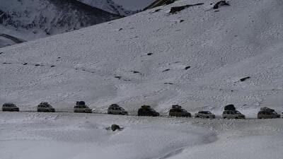 Zojila Pass was closed this year in January after heavy snowfall. (HT PHOTO) Zojila Pass was closed this year in January after heavy snowfall. (HT PHOTO)