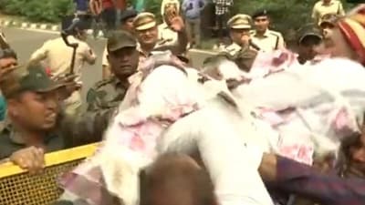 Screengrab from the video. (ANI) Screengrab from the video. (ANI)