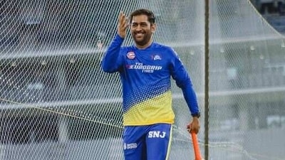 Under MS Dhoni's leadership, four-time champions CSK will launch their title bid in the IPL 2023 on March 31 (Instagram @CSK )