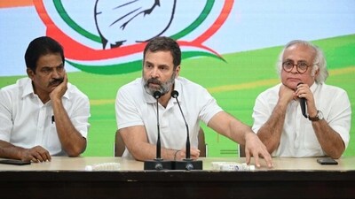 Rahul Gandhi on Thursday said the real test of Indian democracy lies in the question that if whether he will be allowed the same time in Parliament as the four MPs who raised allegations against him. (Vipin Kumar/HT) Rahul Gandhi on Thursday said the real test of Indian democracy lies in the question that if whether he will be allowed the same time in Parliament as the four MPs who raised allegations against him. (Vipin Kumar/HT)
