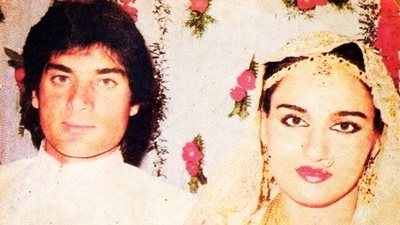 Mohsin Khan and Reena Roy got married in 1983. (Instagram/RetroBollywood) Mohsin Khan and Reena Roy got married in 1983. (Instagram/RetroBollywood)
