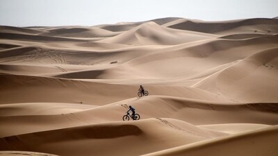 Sahara Desert, Morocco: The Sahara Desert's sweeping landscapes, with rolling sand dunes that can reach up to 180 meters, will leave you mesmerized. You can take a camel ride across the dunes or explore the desert on foot. And when the sun sets, stay overnight in a traditional Berber tent or opt for a luxurious desert resort.&nbsp; (Franck Fife / AFP)