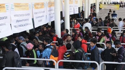 Over 2.83 lakh educated and semi-educated people registered with the state's various employment exchanges in Gujarat