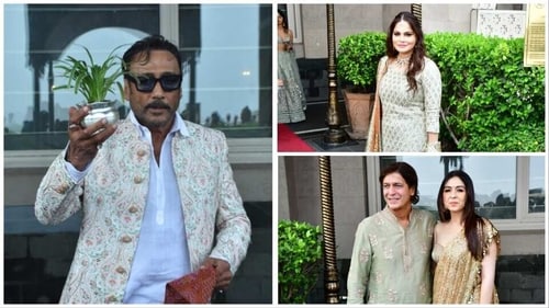 Jackie Shroff, Alvira Agnihotri, Chunky and Bhavana Panday.
