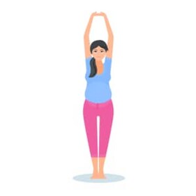 Tadasana or Mountain Pose&nbsp; (Twitter/drvaaash)