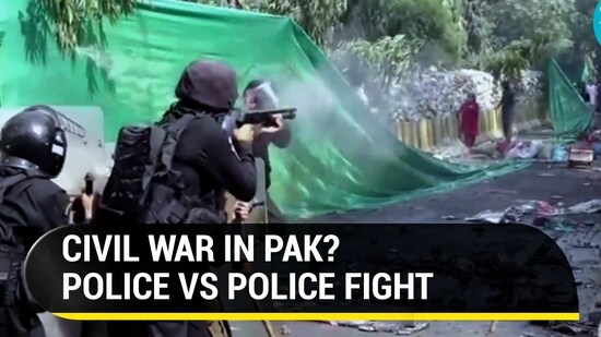 CIVIL WAR IN PAK? POLICE VS POLICE FIGHT
