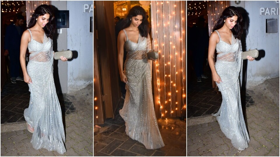 Suhana Khan attends Alanna Panday's wedding function. (HT Photo/Varinder Chawla) Suhana Khan attends Alanna Panday's wedding function. (HT Photo/Varinder Chawla)