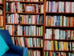 A home library. 