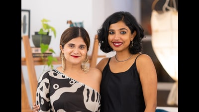 Aysha Tanya and Anisha Rachel Oommen. Aysha Tanya and Anisha Rachel Oommen.