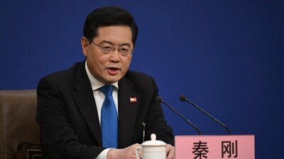 Chinese foreign minister Qin Gang (AFP)