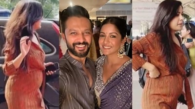 Drishyam actor Ishita Dutta is expecting her first child. Drishyam actor Ishita Dutta is expecting her first child.