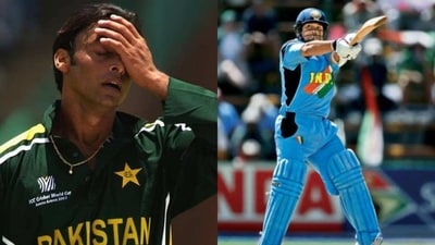 Shoaib Akhtar; Sachin Tendulkar Shoaib Akhtar; Sachin Tendulkar