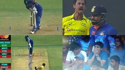 Mitchell Starc 'silences Wankhede' after removing Virat Kohli, Suryakumar Yadav in consecutive balls Mitchell Starc 'silences Wankhede' after removing Virat Kohli, Suryakumar Yadav in consecutive balls