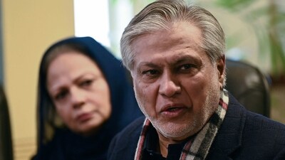 Pakistan Finance Minister Ishaq Dar. (AFP)