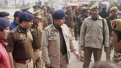 Police said that the suspects fled the spot immediately after and teams have been formed to trace them. (HT PHOTO)