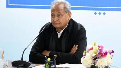 Rajasthan chief minister Ashok Gehlot. (ANI) Rajasthan chief minister Ashok Gehlot. (ANI)