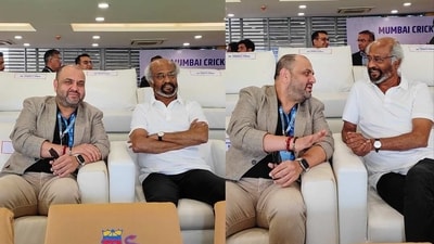 Mumbai Cricket Association president Amol Kale invited Rajinikanth to watch the first ODI match between India and Australia. Mumbai Cricket Association president Amol Kale invited Rajinikanth to watch the first ODI match between India and Australia.