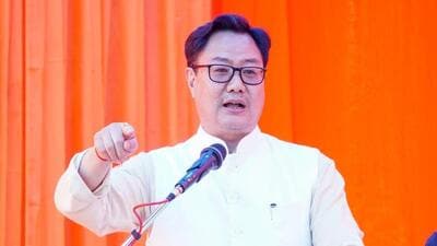 Rijiju was answering a question raised by Congress MP Rajmani Patel. (Kiren Rijiju | Facebook) Rijiju was answering a question raised by Congress MP Rajmani Patel. (Kiren Rijiju | Facebook)
