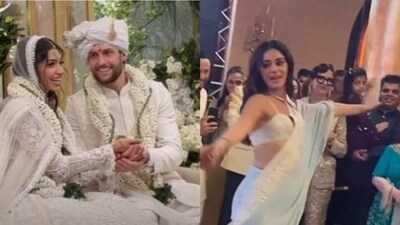 Ananya Panday danced at Alanna Panday and Ivor McCray's wedding. Ananya Panday danced at Alanna Panday and Ivor McCray's wedding.