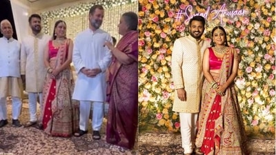 Rahul Gandhi attended Swara Bhasker and Fahad Ahmad's wedding reception. Rahul Gandhi attended Swara Bhasker and Fahad Ahmad's wedding reception.