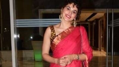 Taapsee Pannu poses in a saree. (HT Photo/Varinder Chawla) Taapsee Pannu poses in a saree. (HT Photo/Varinder Chawla)