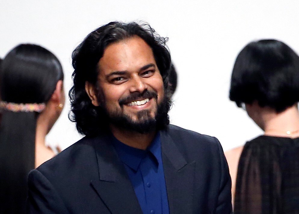 Mishra’s signature style — the 3D embroidery — came to him while he was experimenting in 2012, ahead of applying for the prestigious International Woolmark Prize. He didn’t win it that year, but he did in 2014. “That win changed my life as a designer,” he says. (Getty Images) Mishra’s signature style — the 3D embroidery — came to him while he was experimenting in 2012, ahead of applying for the prestigious International Woolmark Prize. He didn’t win it that year, but he did in 2014. “That win changed my life as a designer,” he says. (Getty Images)