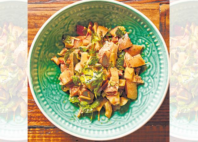 Chef Chintan Pandya will not stop at intestines. A meal cooked by him can be nose-to-tail eating with no limits. (Adam Friedlander) Chef Chintan Pandya will not stop at intestines. A meal cooked by him can be nose-to-tail eating with no limits. (Adam Friedlander)