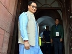 Union law and justice minister Kiren Rijiju. Union law and justice minister Kiren Rijiju.