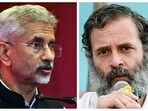 External affairs minister S Jaishankar and Congress leader Rahul Gandhi. External affairs minister S Jaishankar and Congress leader Rahul Gandhi.