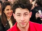 Priyanka Chopra and Sophie Turner with Nick Jonas and Joe Jonas at a Jonas Brothers' concert. Priyanka Chopra and Sophie Turner with Nick Jonas and Joe Jonas at a Jonas Brothers' concert.