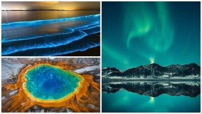 Getting to witness some of the world's most amusing natural phenomena like the northern lights or the Bioluminescent bays is truly a magical experience. Here are 10 natural phenomena from around the world that are truly awe-inspiring: (Unsplash) Getting to witness some of the world's most amusing natural phenomena like the northern lights or the Bioluminescent bays is truly a magical experience. Here are 10 natural phenomena from around the world that are truly awe-inspiring: (Unsplash)