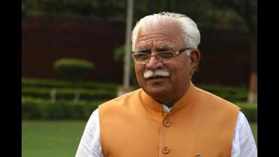 Haryana chief minister (CM) Manohar Lal Khattar said auto appeal software (AAS) is playing a pivotal role in the timely delivery of services to the citizens. (HT File Photo)