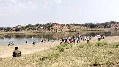 Karauli superintendent of police (SP) said three rescued women were sent to the hospital, but they are out of danger. (HT Photo)