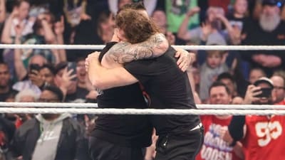 Enemies of The Bloodline Kevin Owens and Sami Zayn got united in their common fight on Friday night during WWE SmackDown. (Twitter) Enemies of The Bloodline Kevin Owens and Sami Zayn got united in their common fight on Friday night during WWE SmackDown. (Twitter)