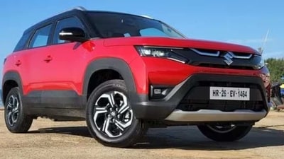 The CNG version of Maruti Suzuki's Brezza SUV The CNG version of Maruti Suzuki's Brezza SUV