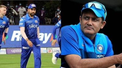 Anil Kumble spoke about how Rohit Sharma became MI captain. Anil Kumble spoke about how Rohit Sharma became MI captain.