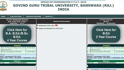 Rajasthan PTET 2023: Apply for B.Ed courses at ptetggtu.com Rajasthan PTET 2023: Apply for B.Ed courses at ptetggtu.com