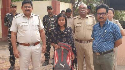 Sultana Khatun, 20, who appeared for her Class 12 board exam in Murshidabad, West Bengal. (HT Photo) Sultana Khatun, 20, who appeared for her Class 12 board exam in Murshidabad, West Bengal. (HT Photo)
