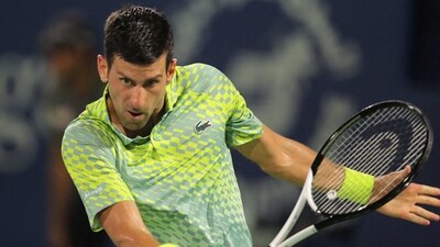 FILE PHOTO: ATP 500 - Dubai Tennis Championships - The Dubai Duty Free Tennis Centre, Dubai, United Arab Emirates - March 3, 2023 Serbia's Novak Djokovic in action during his semi final match against Russia's Daniil Medvedev REUTERS/Amr Alfiky/File Photo (REUTERS)